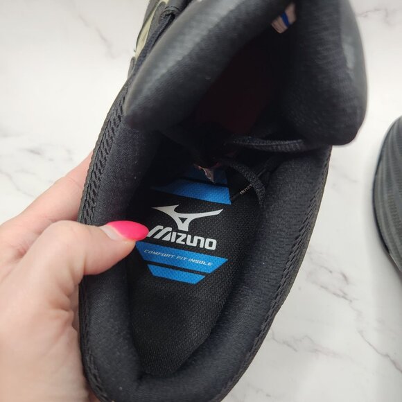 NIB Mizuno Black Fastpitch Softball Cleats 9 Spike Watley G3 Switch Shoes 12 - Picture 7 of 11